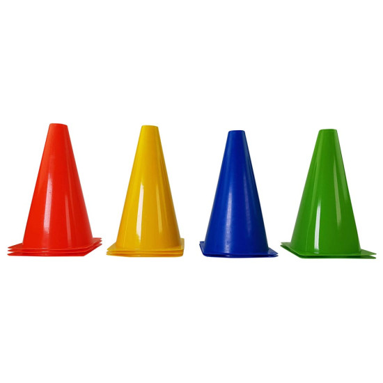Tunturi Κώνοι σετ 10-Piece Training Cone Set 23cm Tunturi Κώνοι σετ 10-Piece Training Cone Set 23cm